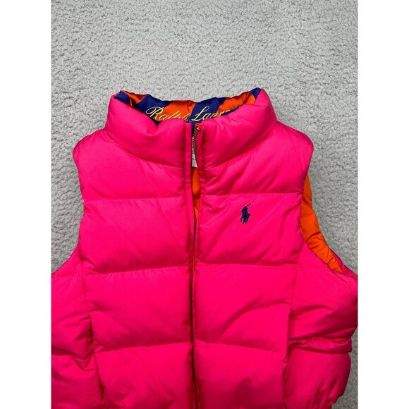 Ralph Lauren puffer vest girls 12-14 - Picture 2 of 6
